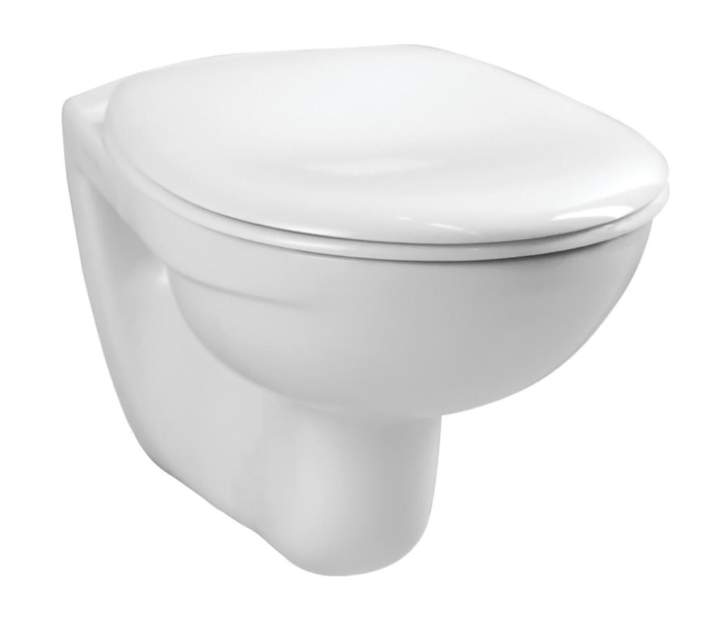 Pack complet NORMUS 36cm cuvette suspendue standard + abattant - VITRA - 6855N003-6064