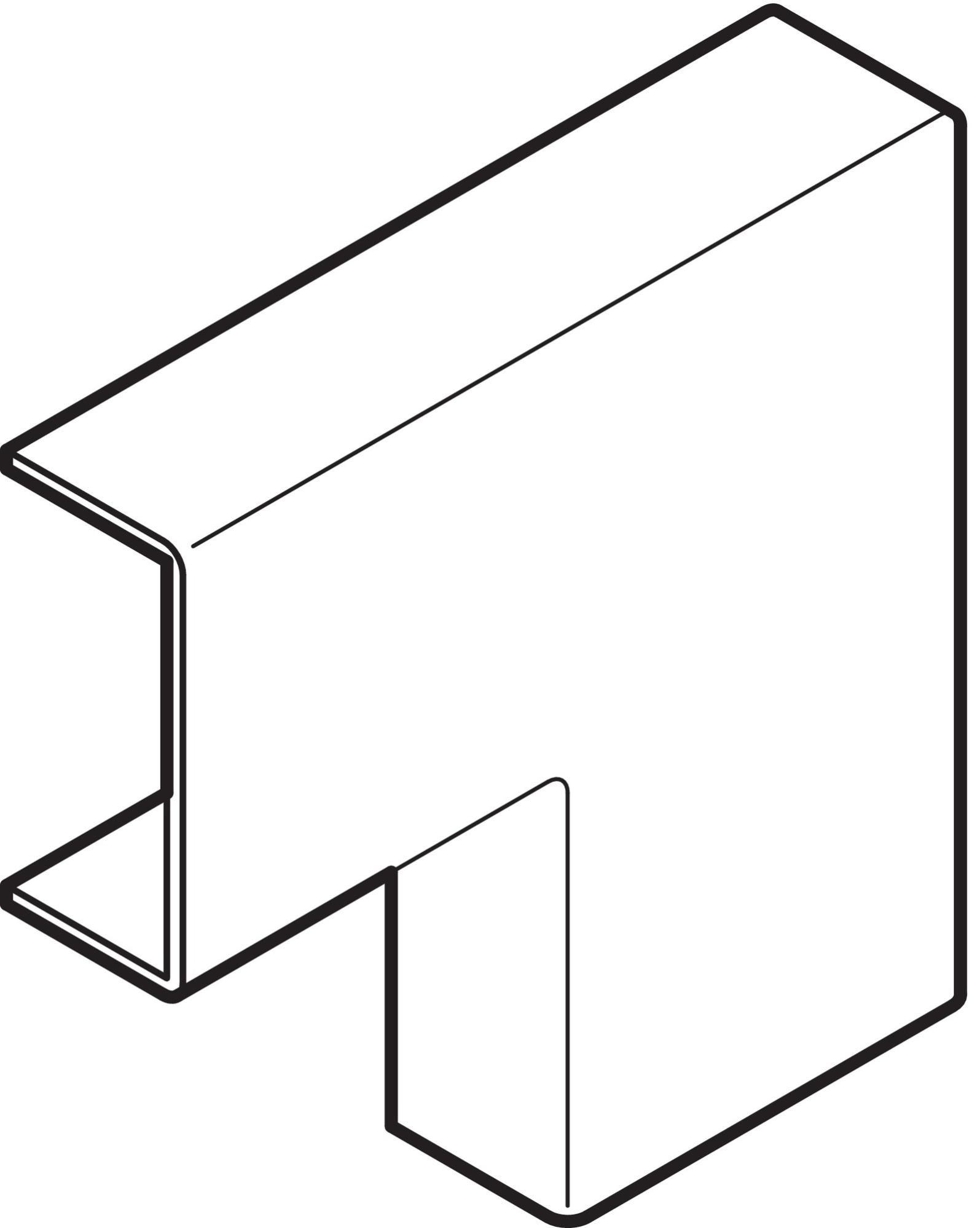 Angle extérieur MS 50X20mm - REHAU - 6131637