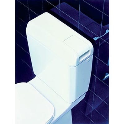 Réservoir VOLTA PLUS double touche, alimentation latérale - Réservoir WC  VOLTA PLUS 3/6 L- blanc