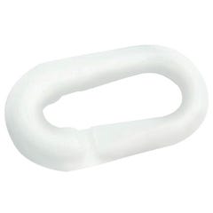 Maillon rapide spirale pour chaîne plastique blanc 8mm TALIAPLAST 530205