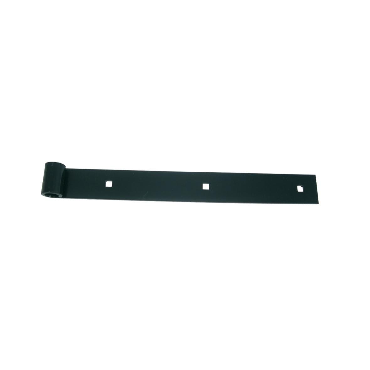 Penture droite fer plat noir cataphorèse 50x8x1000 mm diamètre 20mm - TORBEL - 1158104