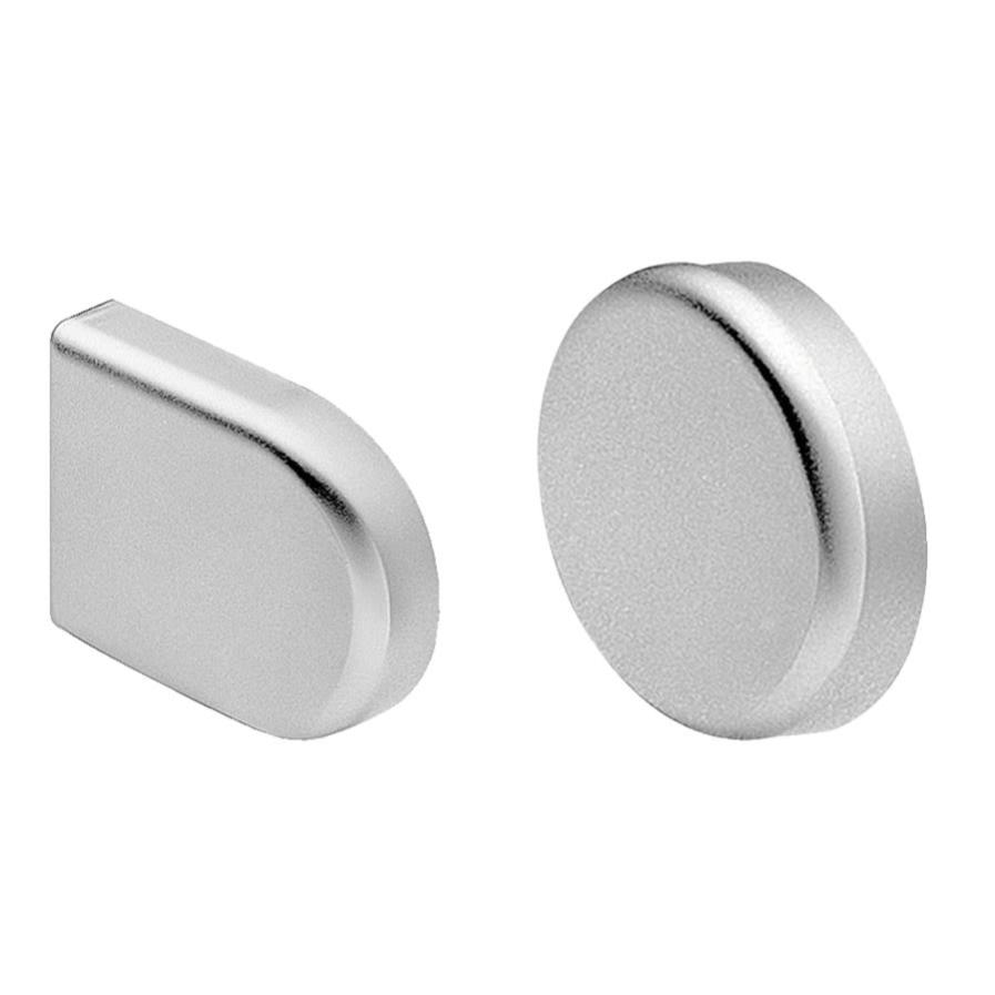 Cache charnière clip pour porte en verre rond - BLUM - CAC84414NM