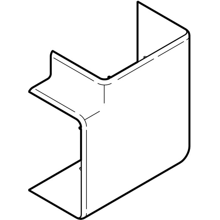 Angle plat CLIDI 90X55mm - REHAU - 6132870 2
