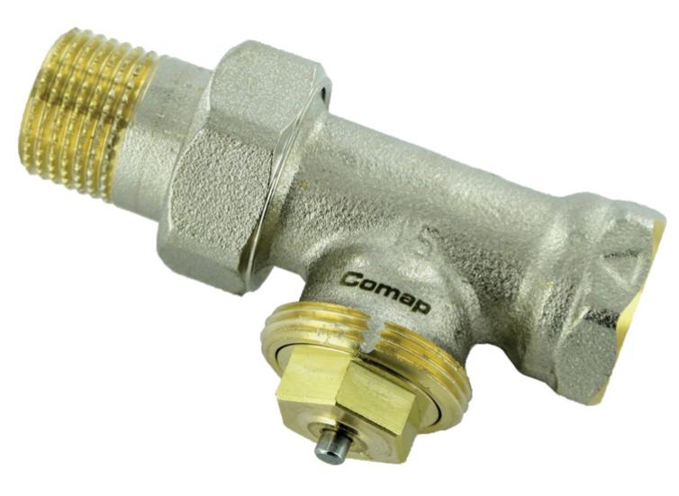 Robinet de radiateur thermostatique droit 1/2 - COMAP - R809604