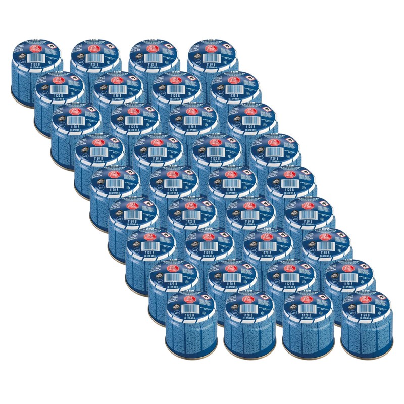 Pack 36 cartouches gaz 190g KEMPER Butane perçable sécurité stop-gaz