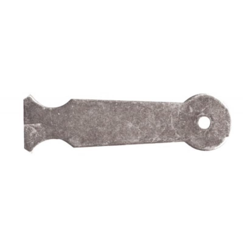 Pattes à sceller bouts ronds épaisseur 20/10 mm longueur 120 mm boîte de 100