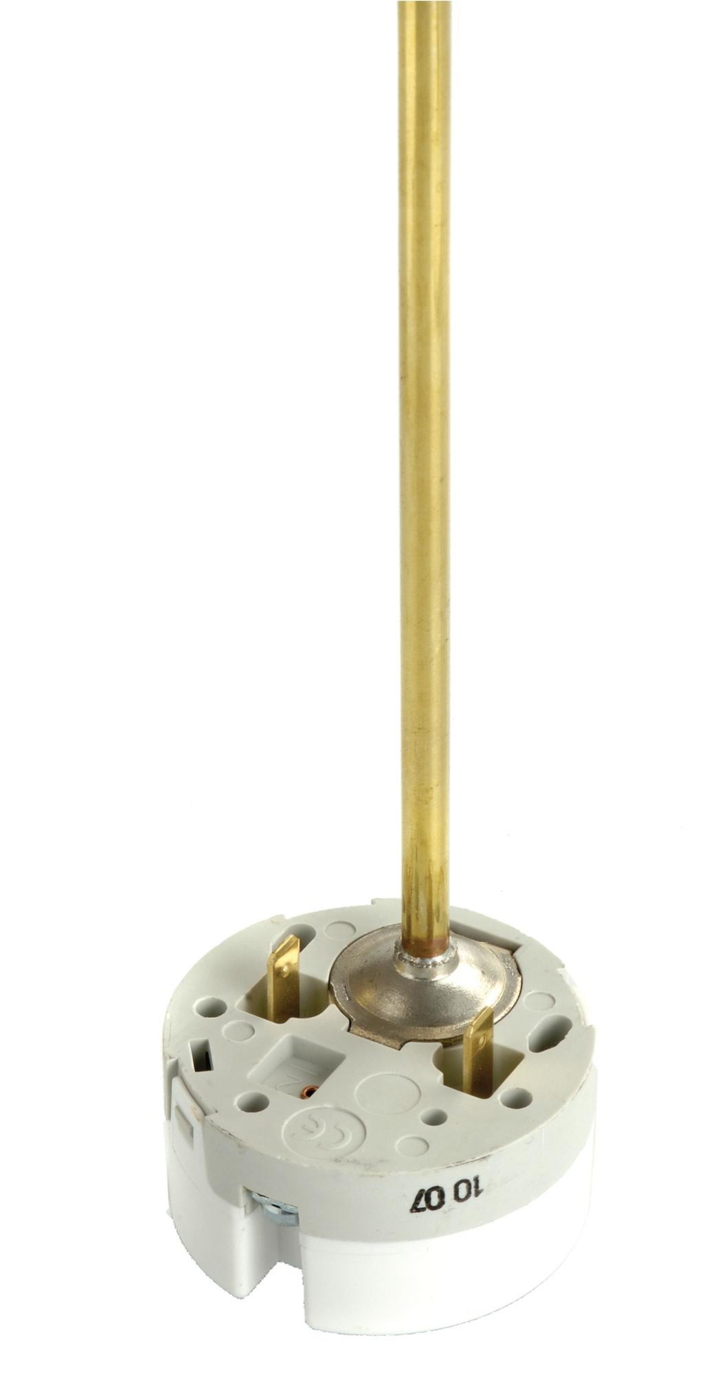 thermostat chauffe eau - 1 pôle - 450 mm - tête ronde - cotherm tse0001401