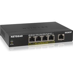 Switch ethernet NETGEAR G305Pv2 5 ports Gigabit avec 4 port PoE+ 0