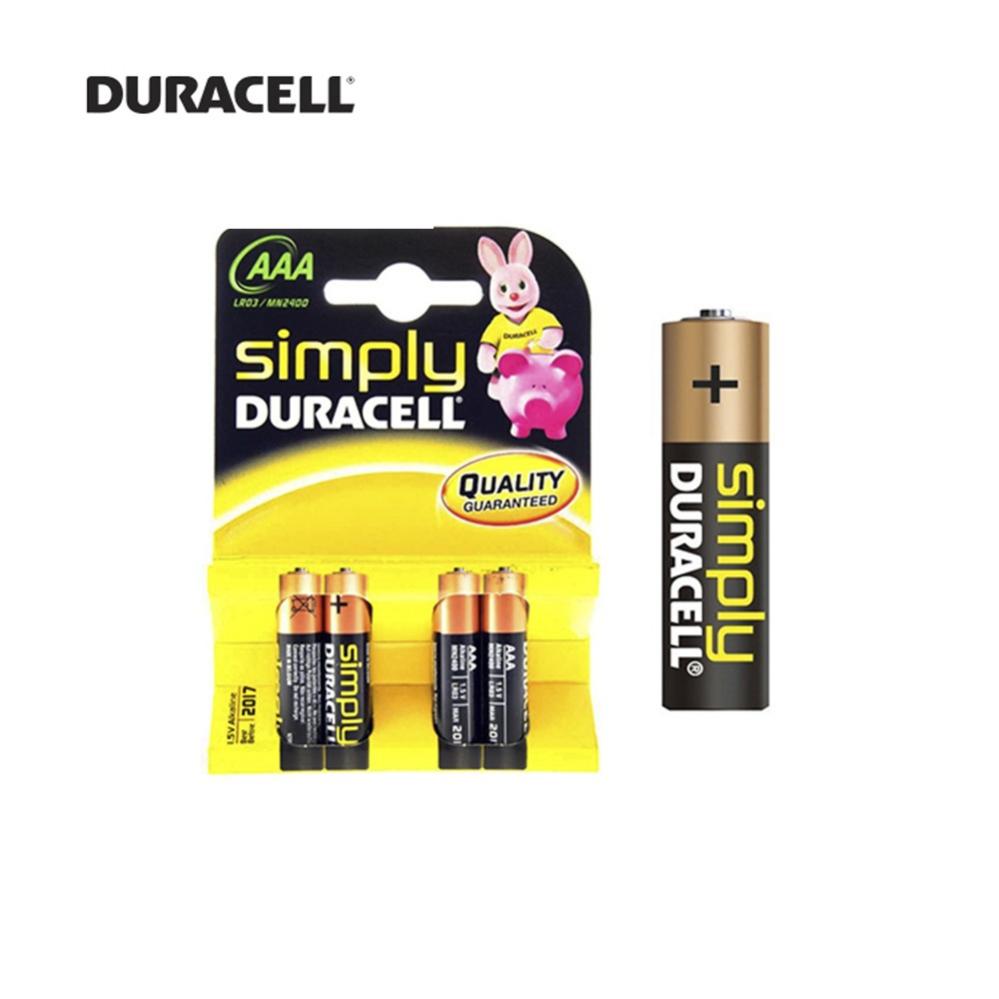 Pack De 4 Piles Alcaline Duracell Duralock Type Aaa 1,5v (r03)