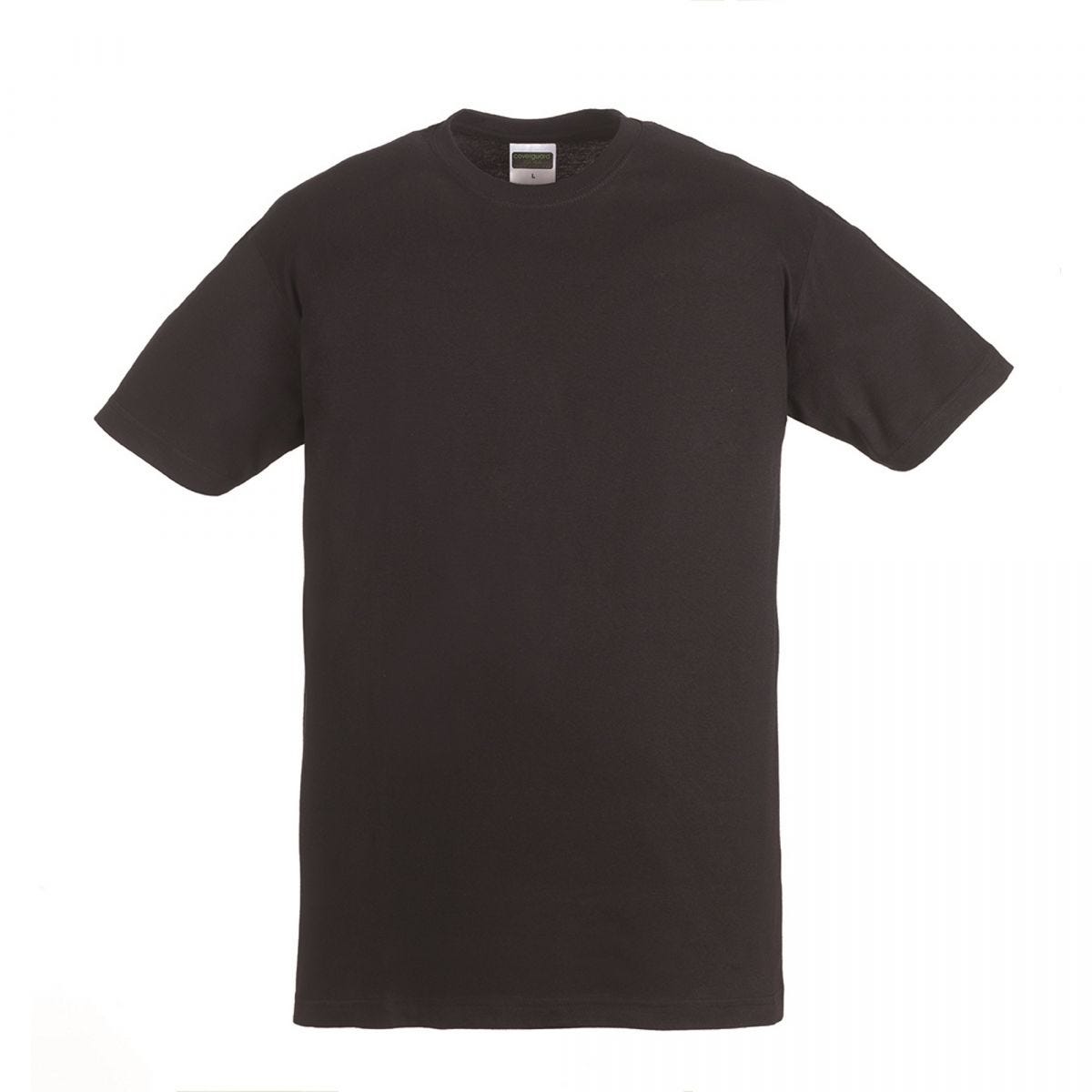 HIKE T-shirt MC noir, 100% coton, 190g/m² - COVERGUARD - Taille XL 0