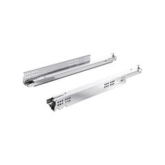 Coulisses actro you silent system - Charge : 40 kg - Longueur : 600 mm - HETTICH 0