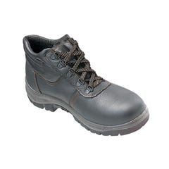 Chaussures de sécurité hautes NACRITE S1P SRC en cuir fleur de vachette noir P45 - B0911-T45 0