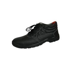 Chaussures de sécurité hautes NACRITE S1P SRC en cuir fleur de vachette noir P48 - B0911-T48 0