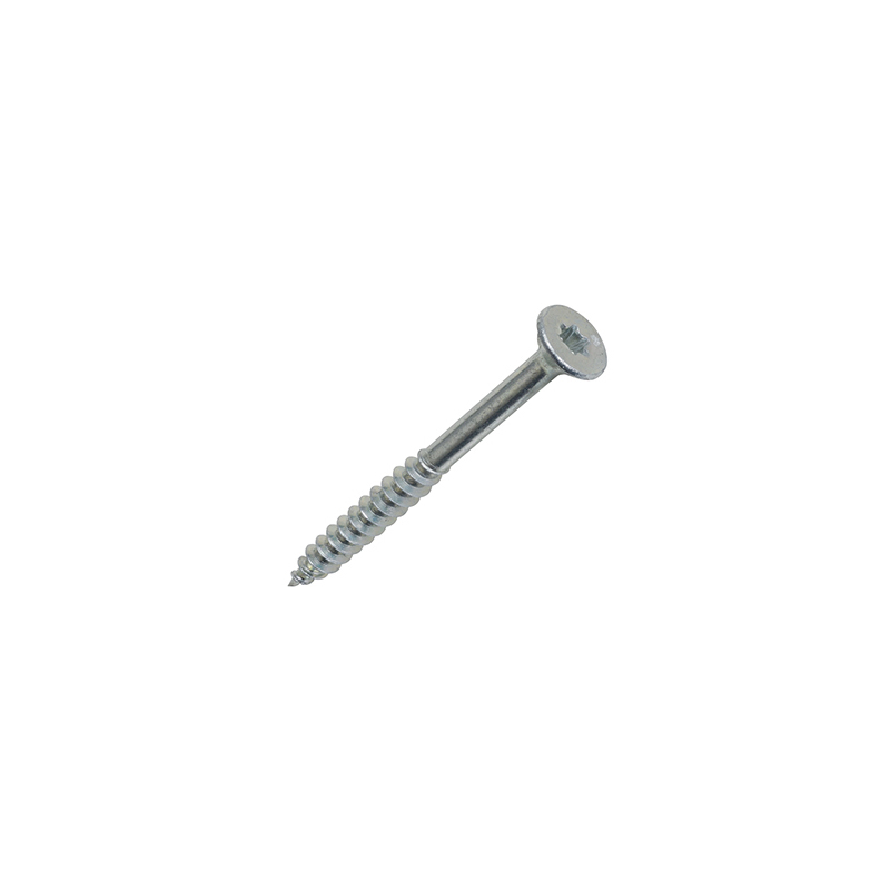 Vis bois panelvit tête fraisée tx - Vendu par 200 - Filetage : Partiel - Diametre : 6 - Long : 80 - MUSTAD
