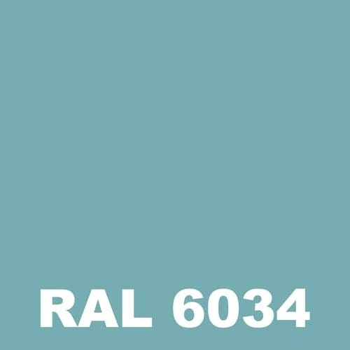 Peinture Ravalement - Metaltop - Turquoise pastel - RAL 6034 - Pot 5L 1