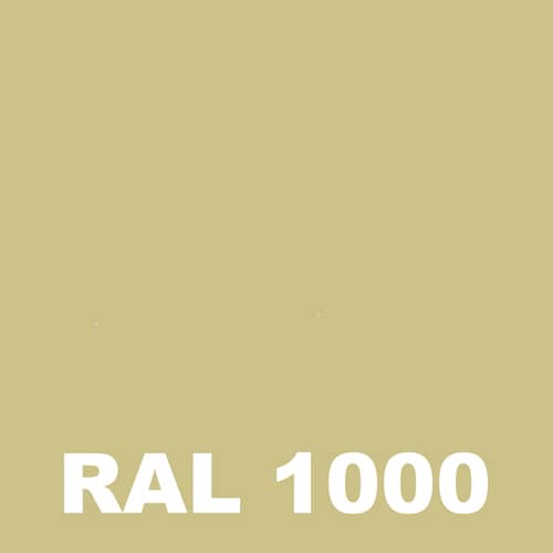 Peinture Ravalement - Metaltop - Beige vert - RAL 1000 - Pot 5L 1