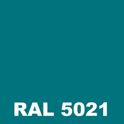 Peinture Ravalement - Metaltop - Bleu eau - RAL 5021 - Pot 5L 1