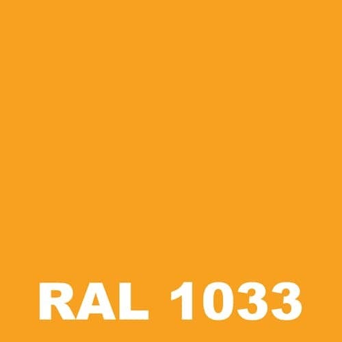 Peinture Ravalement - Metaltop - Jaune dahlia - RAL 1033 - Pot 20L 1