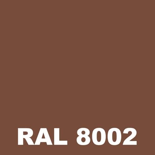 Peinture Ravalement - Metaltop - Brun de sécurité - RAL 8002 - Pot 5L 1