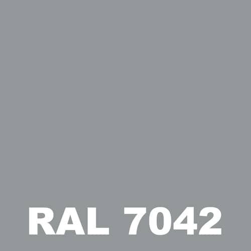 Peinture Ravalement - Metaltop - Gris signalisation A - RAL 7042 - Pot 20L 1