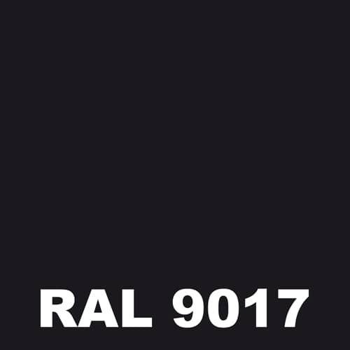 Peinture Ravalement - Metaltop - Noir signalisation - RAL 9017 - Pot 5L 1