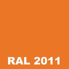Peinture Ravalement - Metaltop - Orange foncé - RAL 2011 - Pot 5L 1