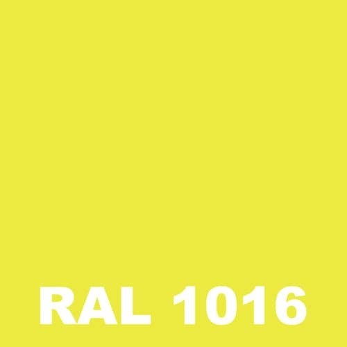 Peinture Ravalement - Metaltop - Jaune soufre - RAL 1016 - Pot 5L 1