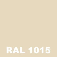 Peinture Ravalement - Metaltop - Ivoire clair - RAL 1015 - Pot 5L 1