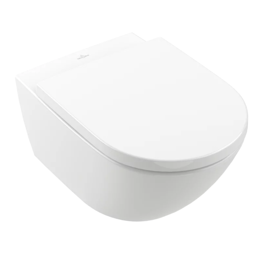 Villeroy & Boch Combipack modèle suspendu avec TwistFlush Blanc CeramicPlus Subway 3.0