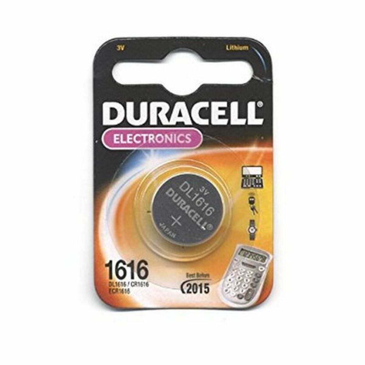 Pile bouton CR 1616 lithium Duracell 45 mAh 3 V 1 pc(s) 3
