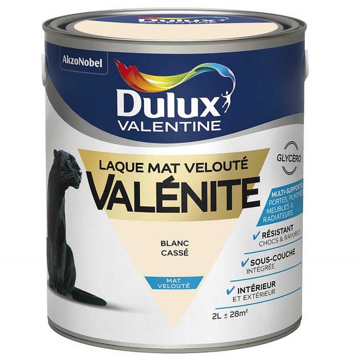 Laque Valénite - mat - 2L DULUX VALENTINE 1