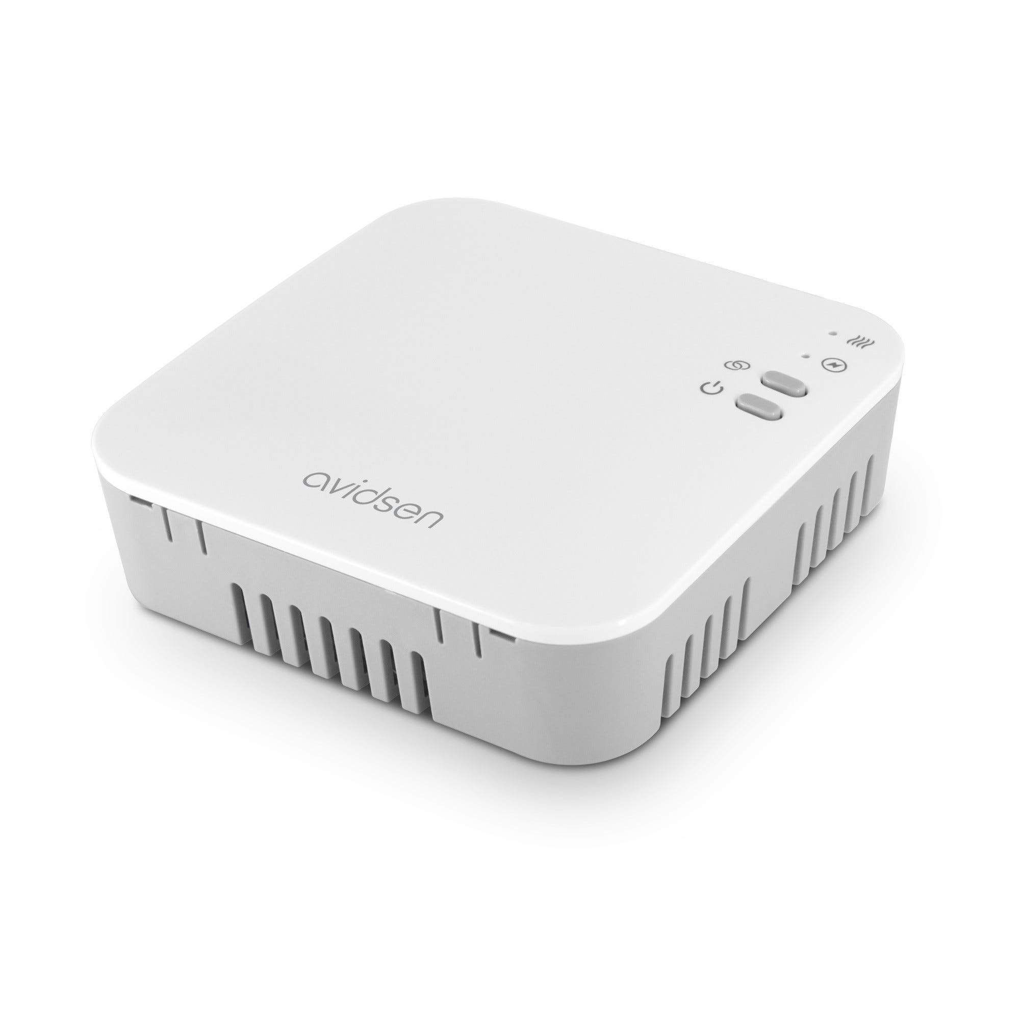 Termostato Wifi a Batteria Wireless HomeFlow WL Avidsen - Compatibile Assistenti vocali Google e Alexa 2