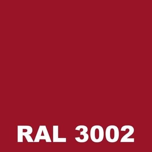 Peinture Mur Exterieur - Metaltop - Rouge carmin - RAL 3002 - Pot 5L 1
