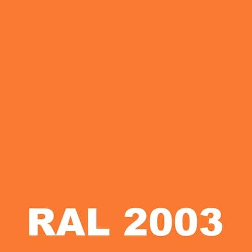 Peinture Mur Exterieur - Metaltop - Orange pastel - RAL 2003 - Pot 5L 1