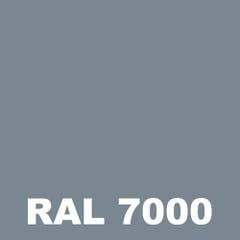 Peinture Mur Exterieur - Metaltop - Gris petit gris - RAL 7000 - Pot 5L 1