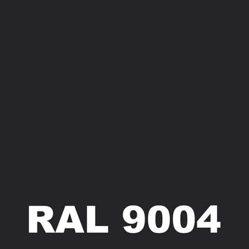 Peinture Batiment - Metaltop - Noir de sécurité - RAL 9004 - Pot 5L 1