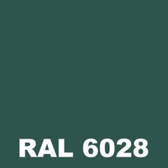 Peinture Facade - Metaltop - Vert pin - RAL 6028 - Pot 25L 1