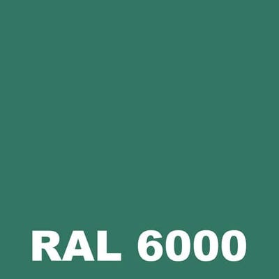 Peinture Batiment - Metaltop - Vert patine - RAL 6000 - Pot 25L 1