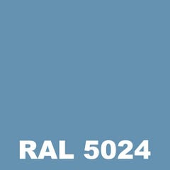 Peinture Batiment - Metaltop - Bleu pastel - RAL 5024 - Pot 5L 1