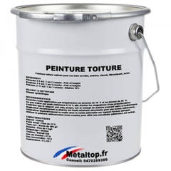 Peinture Toiture - Metaltop - Gris ciment - RAL 7033 - Pot 25L 0