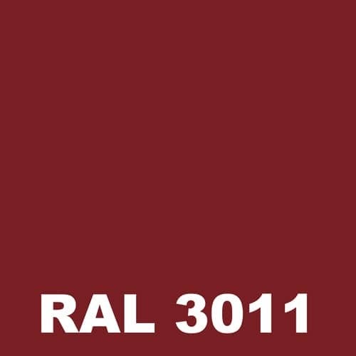 Peinture Facade - Metaltop - Rouge brun - RAL 3011 - Pot 5L 1