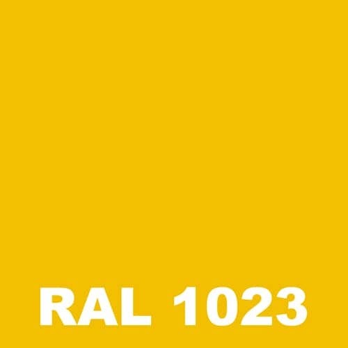 Peinture Mur Exterieur - Metaltop - Jaune signalisation - RAL 1023 - Pot 5L 1