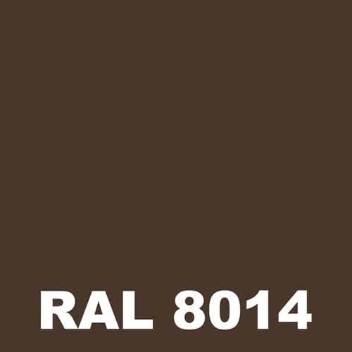 Peinture Batiment - Metaltop - Brun sépia - RAL 8014 - Pot 5L 1