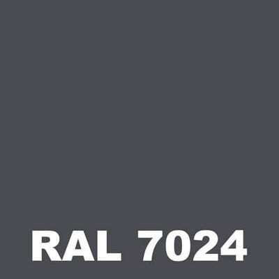 Antirouille Couleur - Metaltop - Gris graphite - RAL 7024 - Pot 25L 1