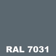 Peinture Batiment - Metaltop - Gris bleu - RAL 7031 - Pot 25L 1