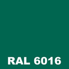 Peinture Mur Exterieur - Metaltop - Vert turquoise - RAL 6016 - Pot 20L 1