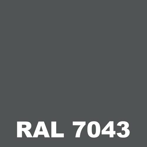 Peinture Mur Exterieur - Metaltop - Gris signalisation B - RAL 7043 - Pot 5L 1