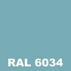 Antirouille Couleur - Metaltop - Turquoise pastel - RAL 6034 - Pot 5L 1