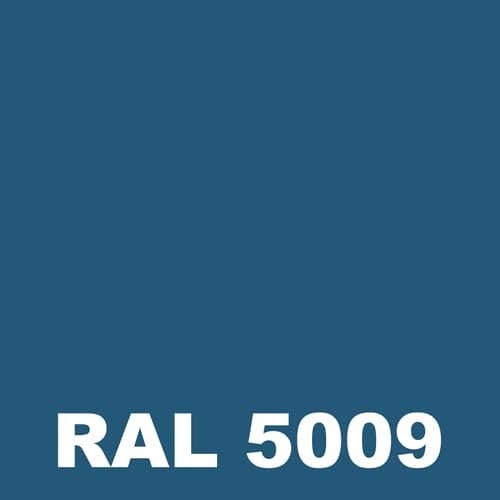 Peinture Batiment - Metaltop - Bleu azur - RAL 5009 - Pot 5L 1