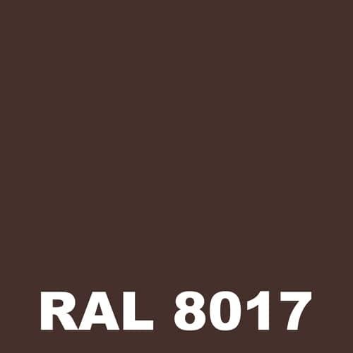 Antirouille Couleur - Metaltop - Brun chocolat - RAL 8017 - Pot 25L 1